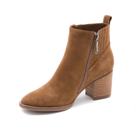 Blondo NOA waterproof suede boots. Color is camel suede. Size 10 - Picture 10 of 11